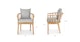Sora Beach Sand Dining Chair - Gallery View 11 of 11.