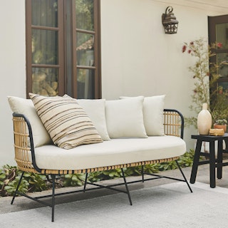 Onya 63.5" Outdoor Sofa - Lily White