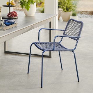 Manna Indigo Blue Dining Chair