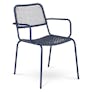 Manna Outdoor Dining Chair - Indigo Blue