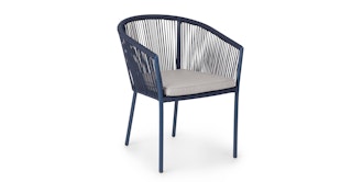 Corda Beach Sand Indigo Blue Dining Chair