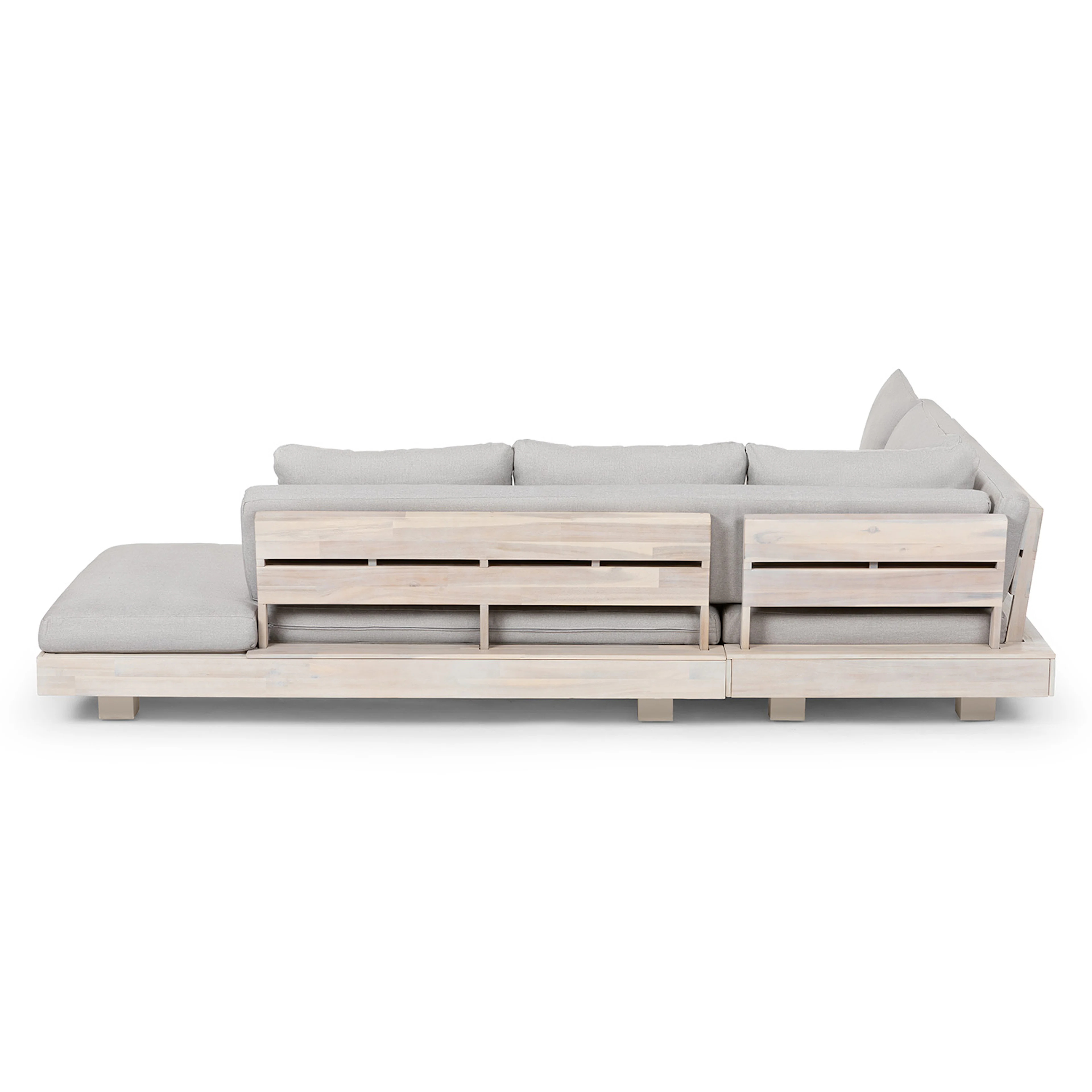Lubek 100.5" Beach Sand Outdoor Corner Sectional