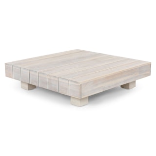 Lubek 32.5" Outdoor Coffee Table - Byron Gray