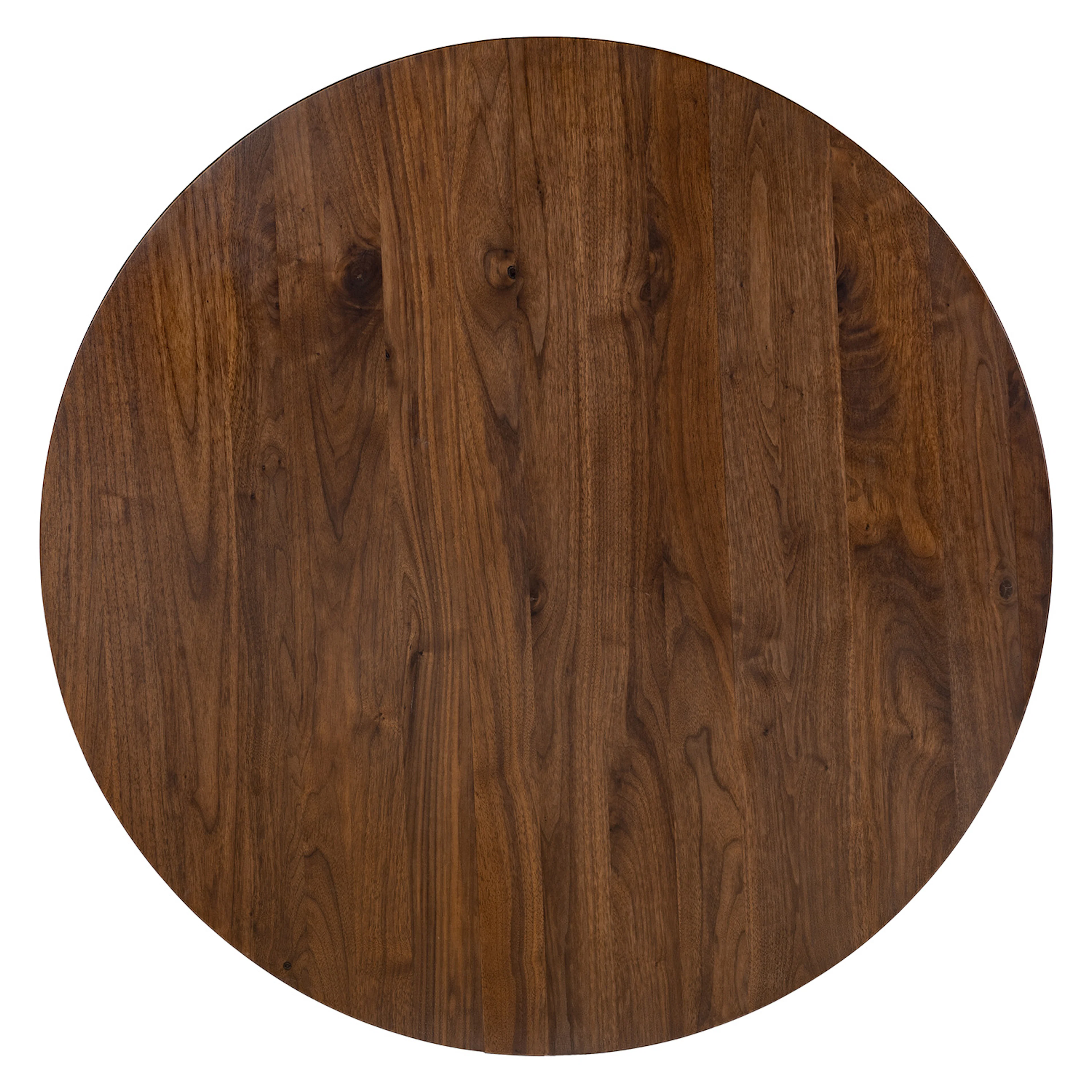Seno 36" Round Dining Table - Walnut