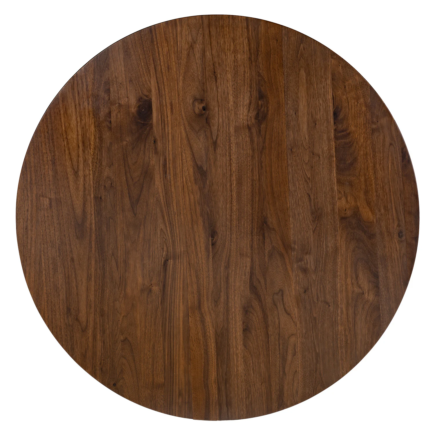 Seno 36" Round Dining Table - Walnut