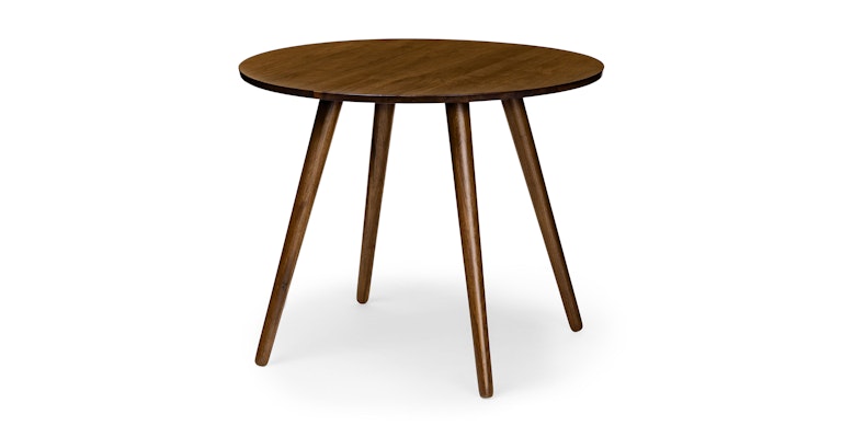 Seno Walnut 36" Round Dining Table - Primary View 1 of 10 (Open Fullscreen View).