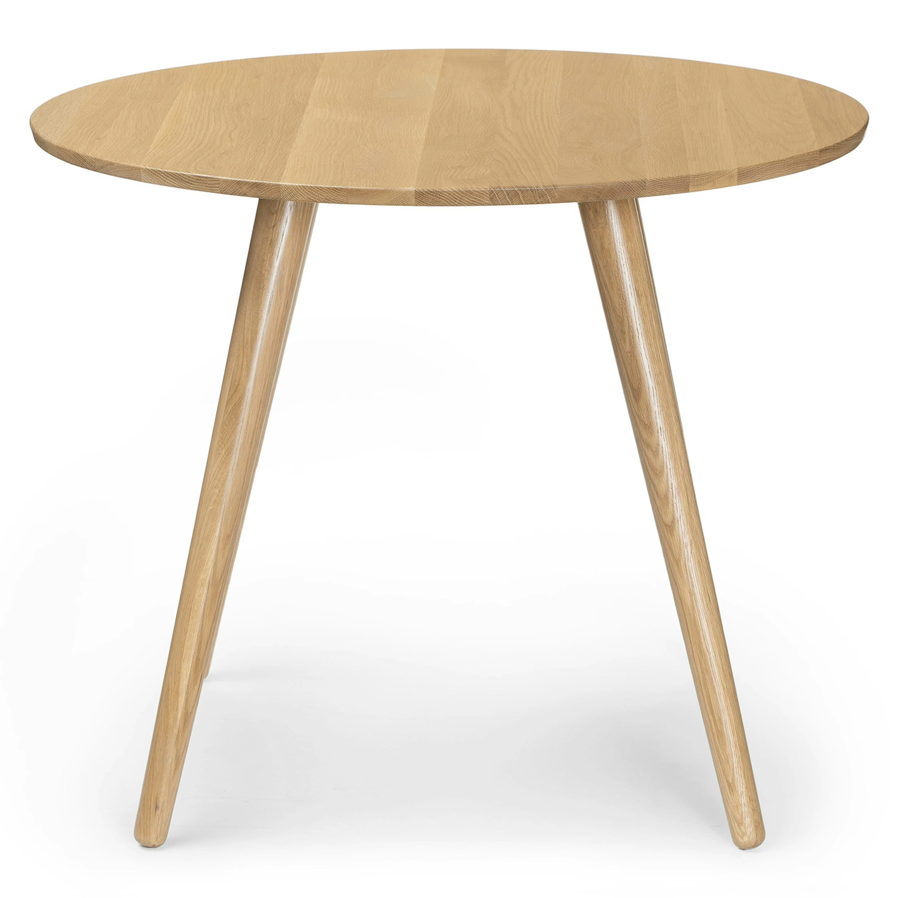 Seno 36" Round Oak Dining Table - Stylish & Compact