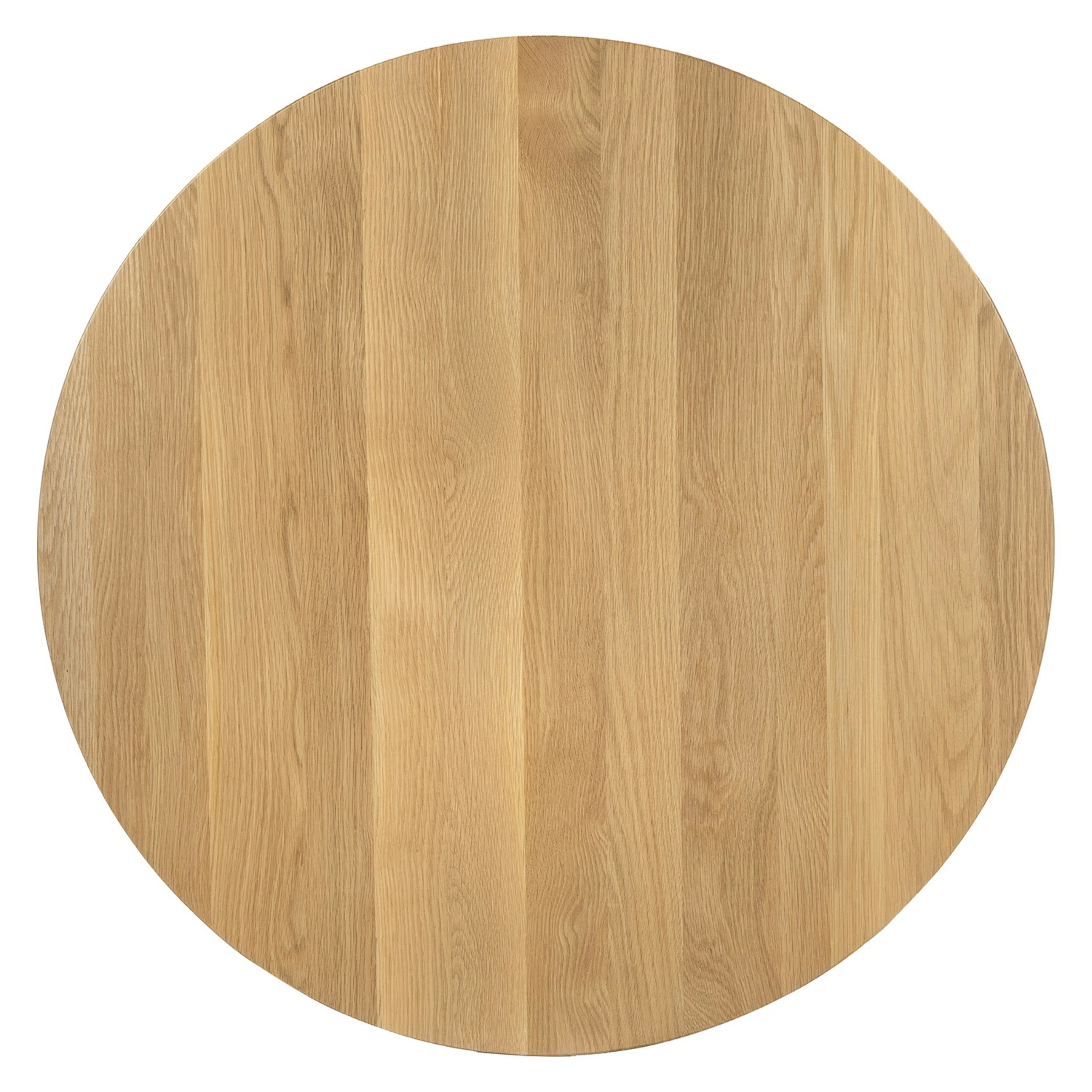 Seno 36" Round Oak Dining Table - Stylish & Compact