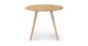 Seno Oak 36" Round Dining Table - Gallery View 4 of 9.