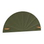 Almelo King Velvet Headboard - Hale Serrano Green