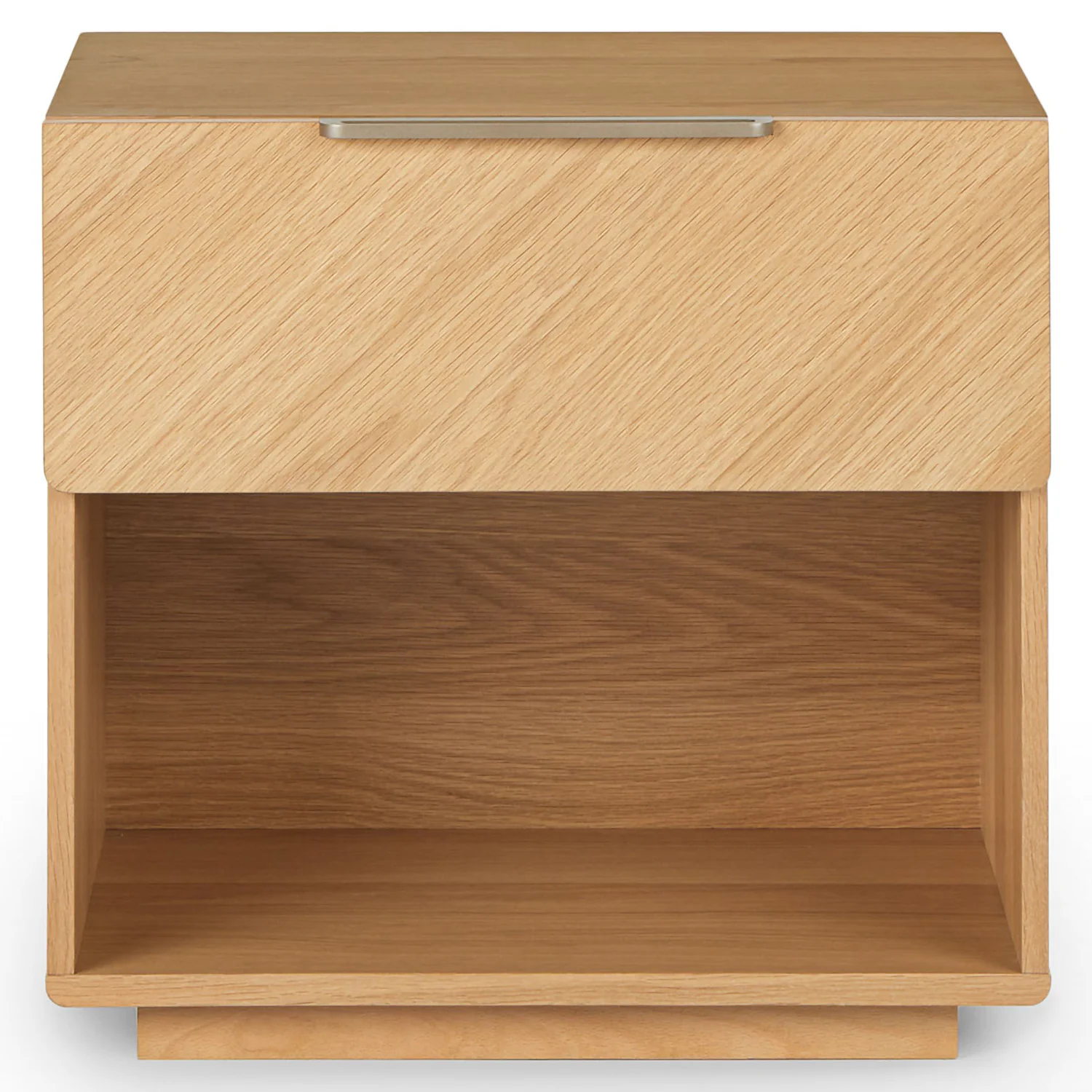 Nera 1-Drawer Nightstand - Oak