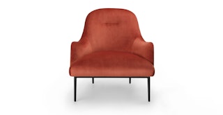 Embrace Currant Red Lounge Chair