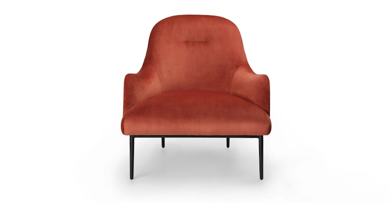 Embrace Currant Red Lounge Chair - Primary View 1 of 11 (Open Fullscreen View).