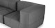 Corvos Met Black Modular Sofa - Gallery View 7 of 12.