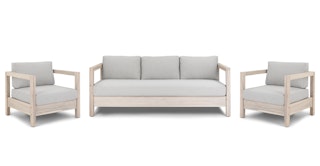 Arca Driftwood Gray Sofa Set