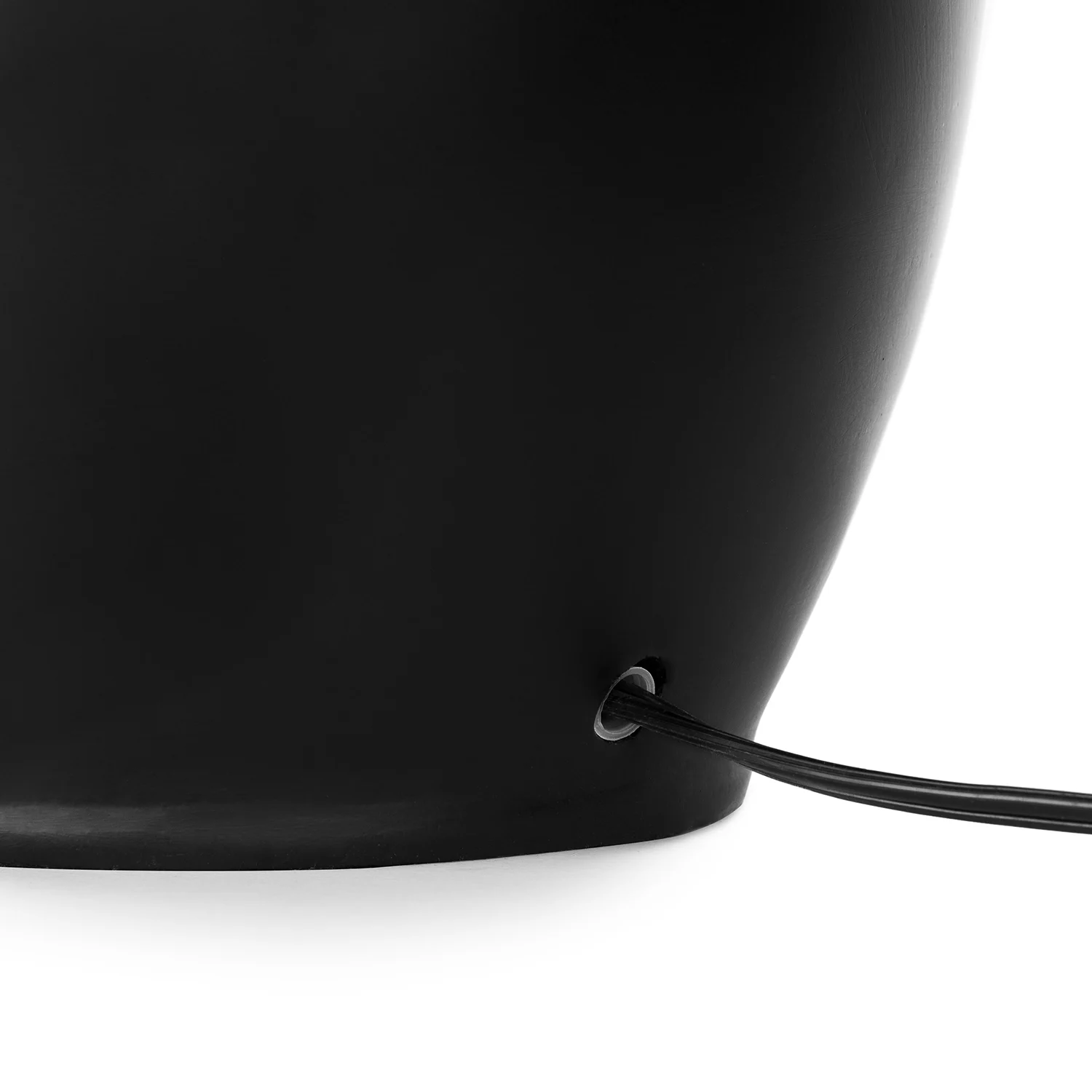 Rama Large Black Table Lamp - Modern Ceramic Design