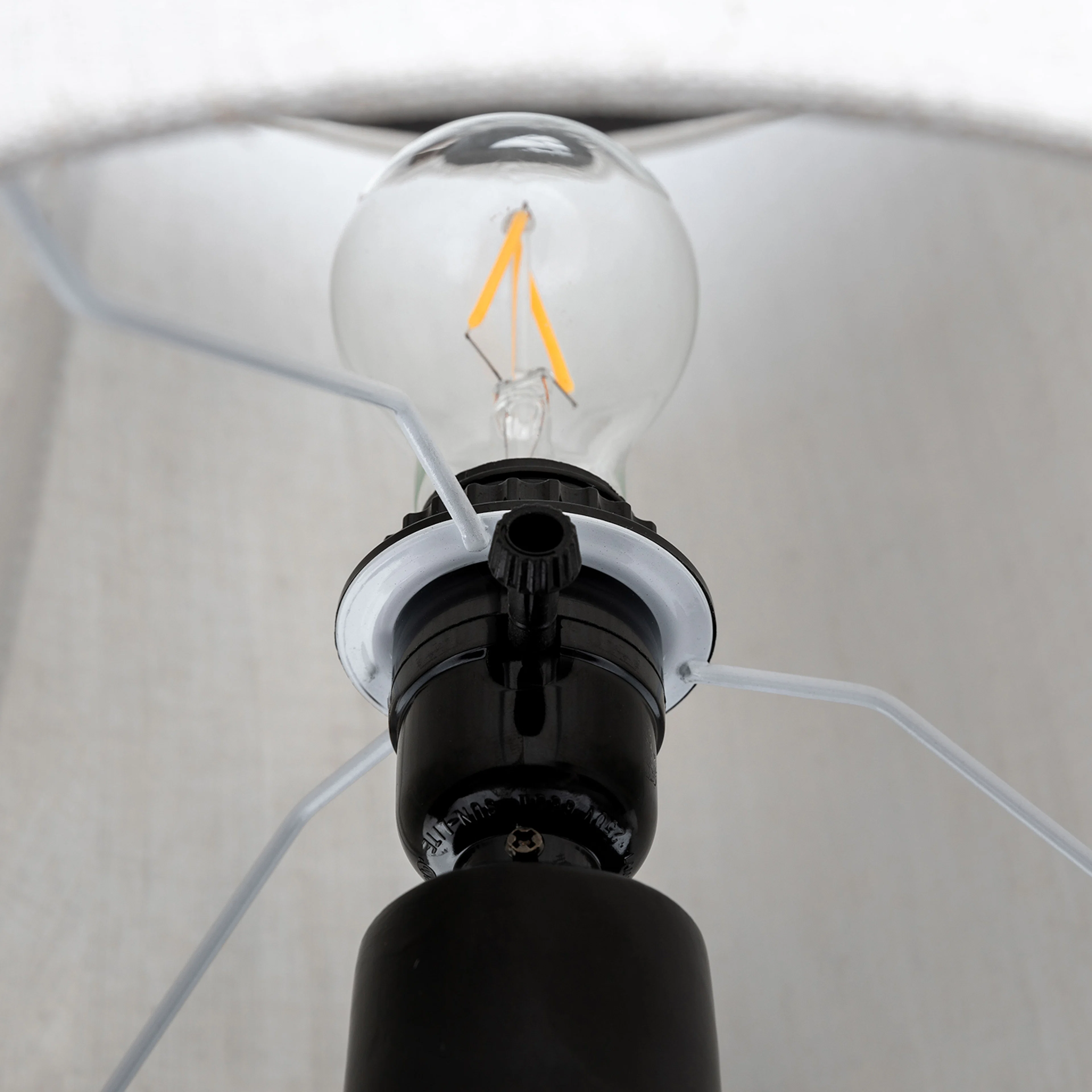 Rama Large Black Table Lamp - Modern Ceramic Design