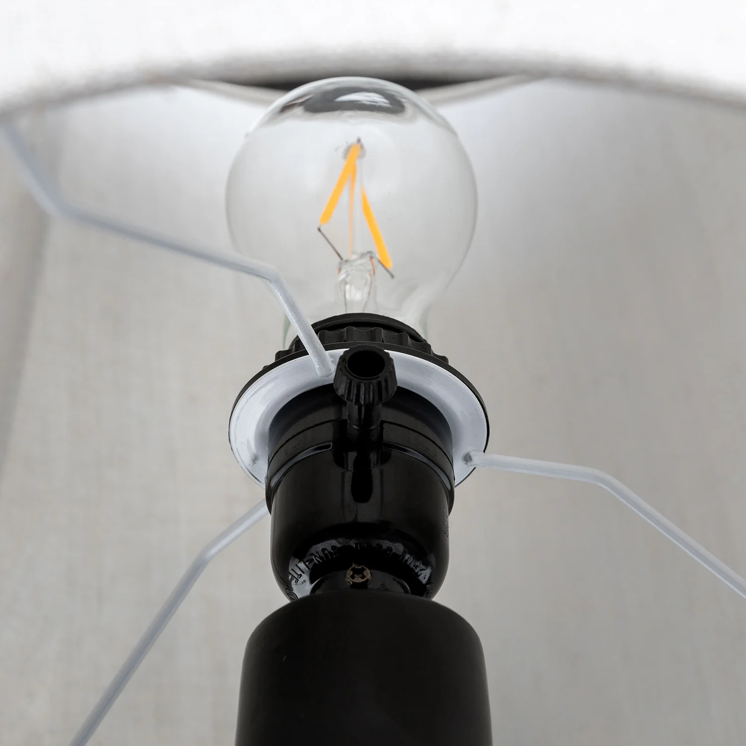 Rama Large Black Table Lamp - Modern Ceramic Design