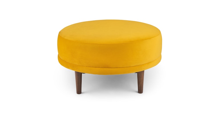 Kayra Harvest Gold Ottoman - Primary View 1 of 9 (Open Fullscreen View).