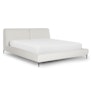 Abisko King Upholstered Bed - Quartz White
