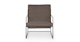 Entin Geo Gray Lounge Chair - Gallery View 3 of 14.