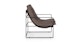 Entin Geo Gray Lounge Chair - Gallery View 4 of 14.