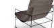 Entin Geo Gray Lounge Chair - Gallery View 6 of 14.