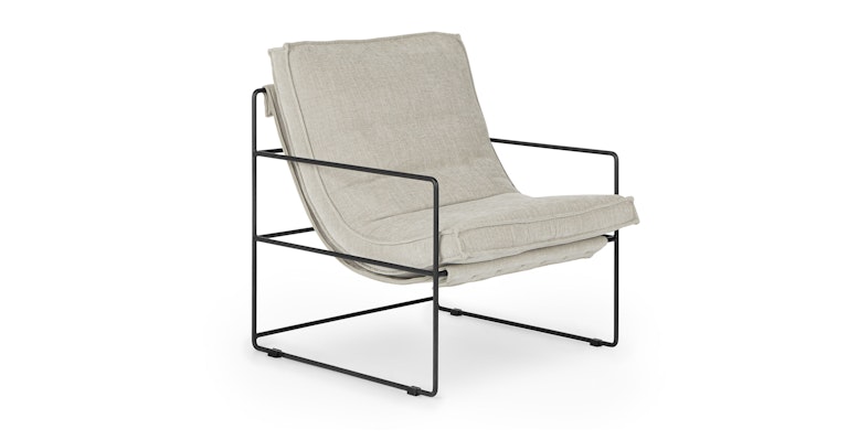 Entin Whistle Gray Lounge Chair - Primary View 1 of 13 (Open Fullscreen View).