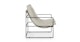 Entin Whistle Gray Lounge Chair - Gallery View 3 of 13.