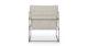 Entin Whistle Gray Lounge Chair - Gallery View 4 of 13.