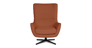 Agga Oriole Red Swivel Chair