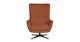 Agga Oriole Red Swivel Chair - Gallery View 1 of 13.