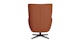 Agga Oriole Red Swivel Chair - Gallery View 5 of 13.