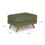 The Timber Corner Sectional x Ottoman Bundle - Gallery View 1 of 6.
