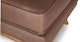 Timber Charme Chocolat Ottoman - Gallery View 7 of 10.