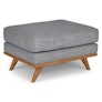 Timber 31" Ottoman - Pebble Gray