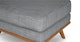 Timber Pebble Gray Ottoman - Gallery View 6 of 10.