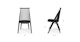 Dabo Black Dining Chair - Gallery View 11 of 11.