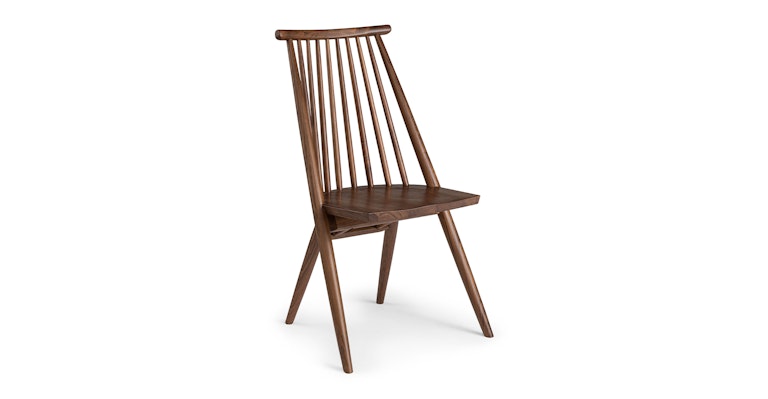Dabo Walnut Dining Chair - Primary View 1 of 11 (Open Fullscreen View).