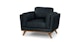 Timber Charme Black Chair - Gallery View 3 of 11.