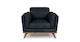 Timber Charme Black Chair - Gallery View 1 of 11.