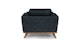 Timber Charme Black Chair - Gallery View 5 of 11.