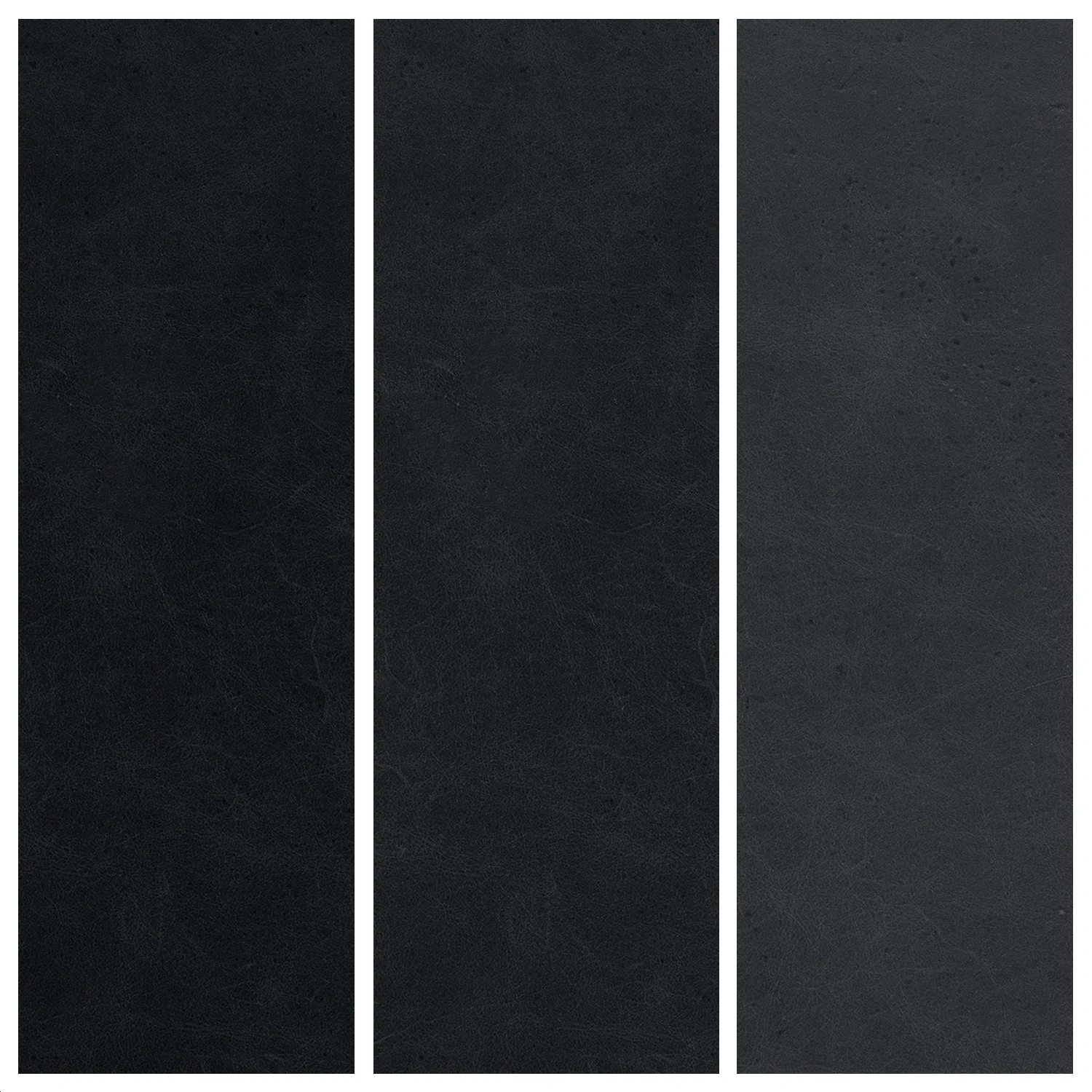 Timber 90" Black Leather Sofa - Modern Design