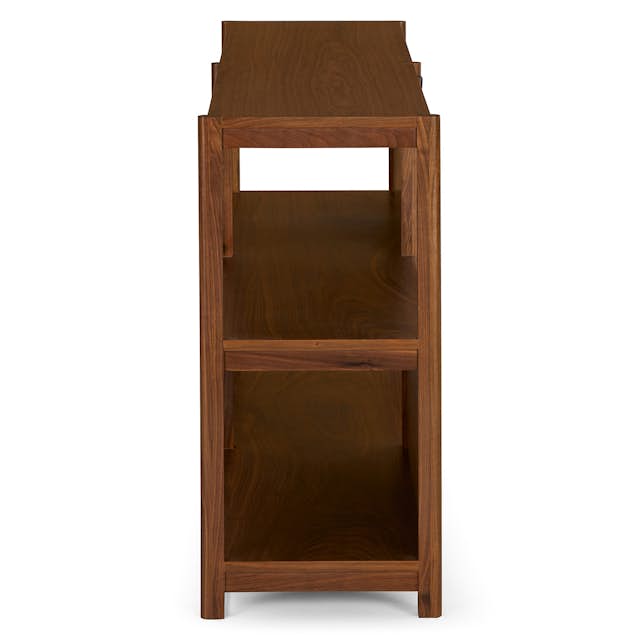 Mysen 64" Walnut Bookcase - Stylish Storage