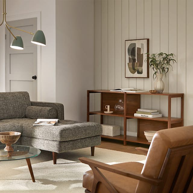 Mysen 64" Walnut Bookcase - Stylish Storage