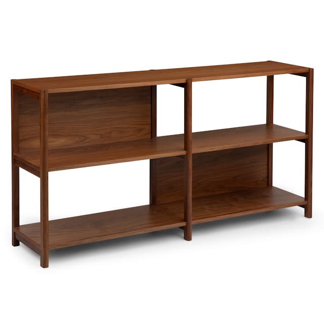 Mysen 64" Walnut Bookcase - Stylish Storage