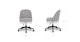 Drammen Speckle Gray Office Chair - Gallery View 12 of 12.