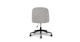 Drammen Speckle Gray Office Chair - Gallery View 6 of 12.