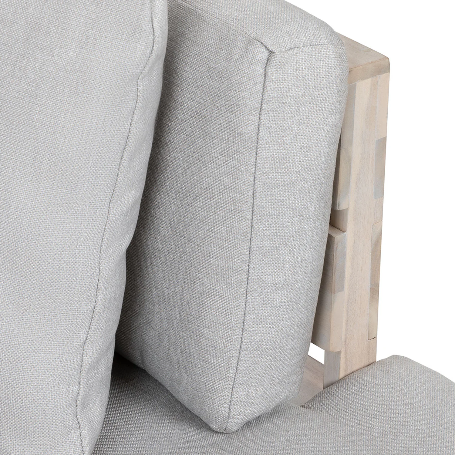 Lubek 100.5" Outdoor Low Corner Sectional Set - Beach Sand