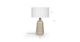Ando Peat Brown 21" Table Lamp - Gallery View 10 of 10.